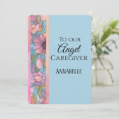 Meadow Lane Caregier Card Dankeskarte (Stehend Vorderseite)