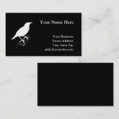 Meadow Lark Visitenkarte (Vorne/Hinten)