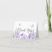 Meadow Lavender Floral Butterfly Babydusche