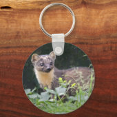 Meadow Marten Keyring Schlüsselanhänger (Vorderseite)