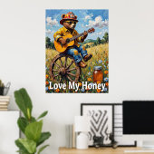 Meadow Melody: BärenkStrums Poster (Heimbüro)