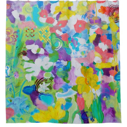 Meadow Melody Duschvorhang (Vorderseite)