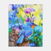 Meadow Melody Fleecedecke (Vorderseite)