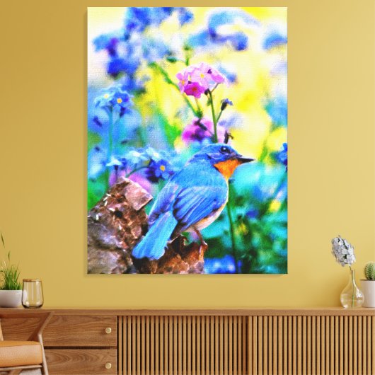 Meadow Melody Leinwanddruck (Insitu (Wohnzimmer))