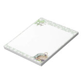 Meadow Mornings: Hütte Picnic Notes Collection Notizblock (Rotiert)