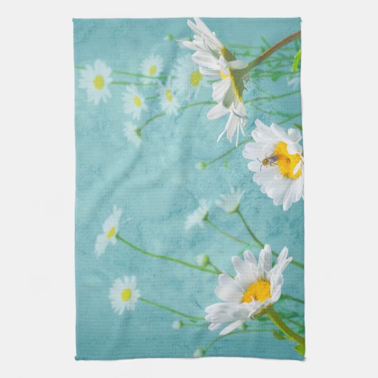 Meadow of Daisies Geschirrtuch (Vertikal)