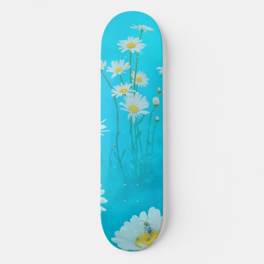Meadow of Daisies Skateboard (Vorderseite)