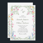Meadow Pastel French Rose Floral Wedding QR-Code Einladung<br><div class="desc">Für weitere Anpassungen klicken Sie bitte auf den Link "Weitere Anpassung" und verwenden Sie unser Design-Tool,  um diese Vorlage zu ändern. Wenn Sie Hilfe oder passende Artikel benötigen,  kontaktieren Sie mich bitte.</div>