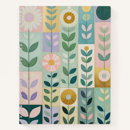 Meadow Patchwork Notizblock (Vorderseite)