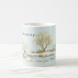Meadow River Gelassenheit Kaffeetasse