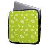 Meadow Stars Daisy Blume Laptopschutzhülle (Vorderseite Links)