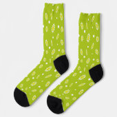 Meadow Stars Daisy Blume Socken (Linkes Detail)