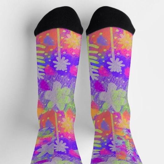 Meadow Sunset Socken (Oben)