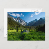 Meadow und Mt. Stuart Postkarte (Vorne/Hinten)