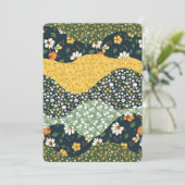 Meadow Waves Einladung (Stehend Vorderseite)