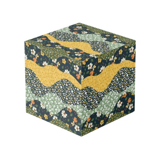 Meadow Waves Würfel (Rückseite Schrägansicht)