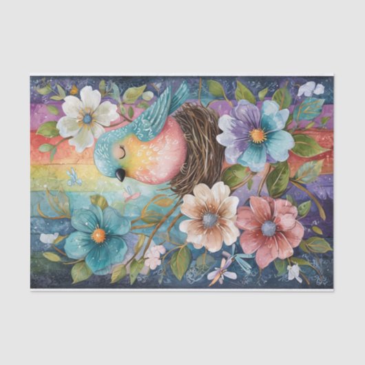 Meadow Whimsy Seidenpapier (Vorderseite)