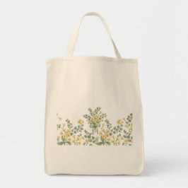 Meadow Wild Primrose & Eucalyptus Botanical bag Tragetasche