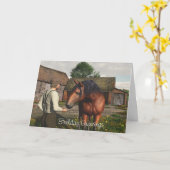 Meadowbrook Farm Geburtskarte Karte (Gelbe Blume)