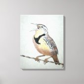 Meadowlark Leinwanddruck (Vorderseite)