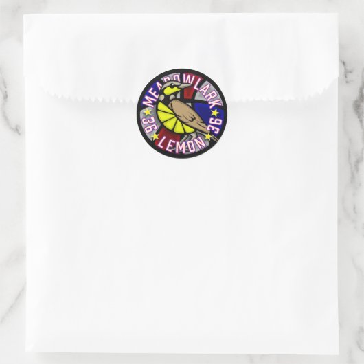 Meadowlark Lemon 36 Sticker (Tasche)