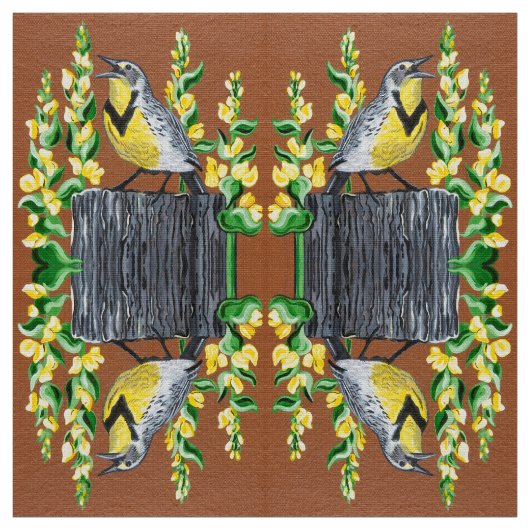 Meadowlark Stoff (Muster)