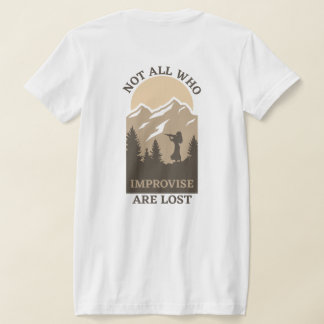Meadowlark Violine Nicht alle, die improvisieren, T-Shirt