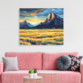 Meadows and Mountains Leinwanddruck (Insitu (Wohnzimmer))