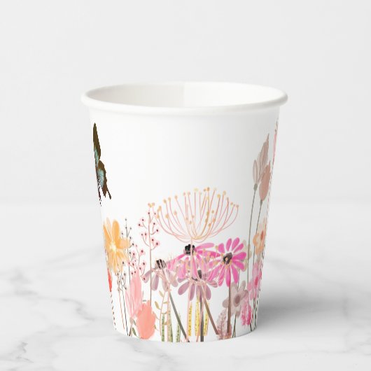 Meadows Butterfly Pappbecher (Links)