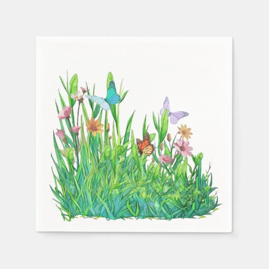 Meadow's Delight Serviette (Vorderseite)