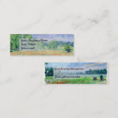 Meadows Nature-bezogene Visitenkarte (Vorne/Hinten)