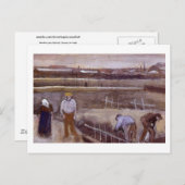 Meadows near Rijswijk Van Gogh Fine Art Art Postkarte (Vorne/Hinten)