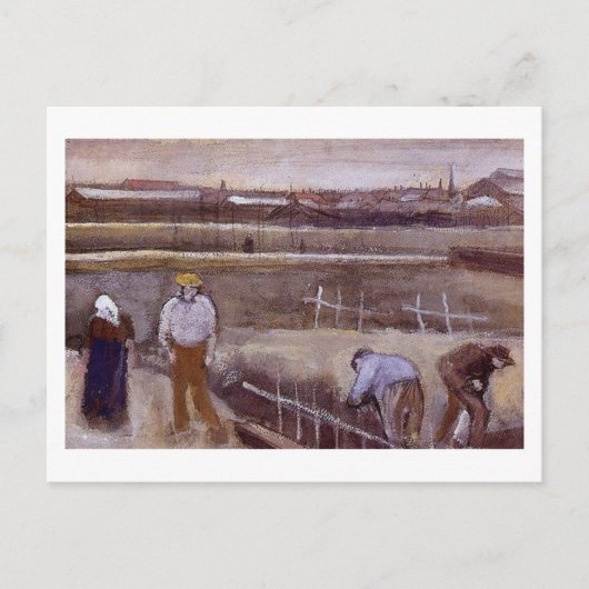 Meadows near Rijswijk Van Gogh Fine Art Art Postkarte (Vorderseite)