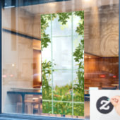 Meadowview-Fenster Fensteraufkleber (Café-Fenster)