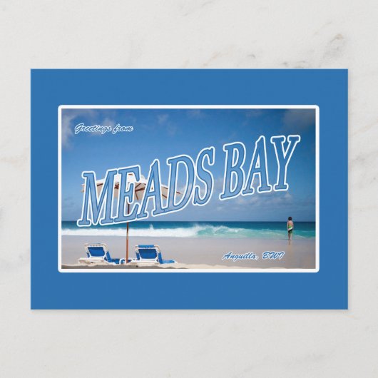 Meads Bay, Anguilla Postcard Postkarte (Vorderseite)