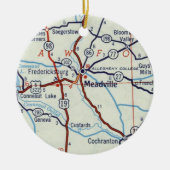 Meadville Keramik Ornament (Vorne)