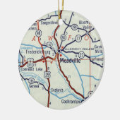 Meadville Keramik Ornament (Links)