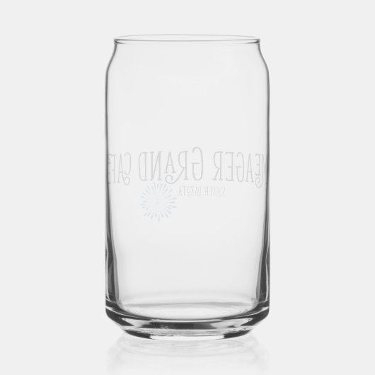 Meager Grand Drinking Glass Dosenglas (Rückseite)