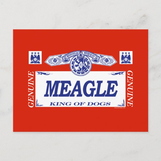 Meagle Postkarte (Vorderseite)