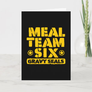 Meal Team Six Bratensoße Seals  Karte