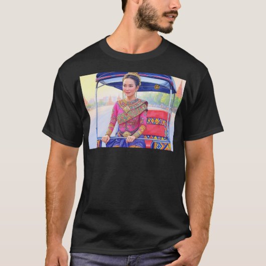 Mealea fährt eine selbstfahrende Tuk XII T-Shirt (Vorderseite)