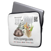 MEALSynergy - Laptop-Sieb 13" Laptopschutzhülle (Vorderseite Links)