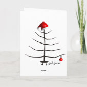 Mean Christmas Cards From Mean People Feiertagskarte (Rückseite)