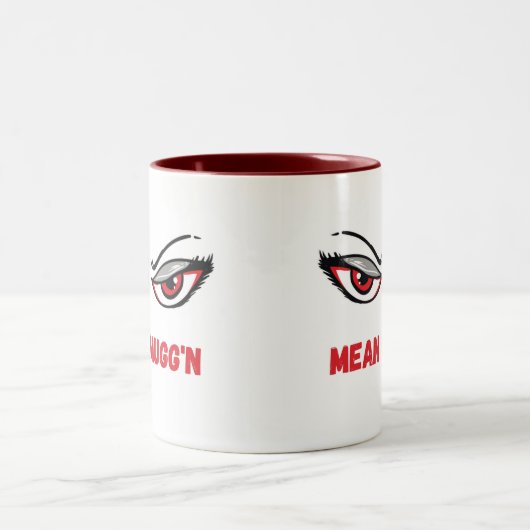 Mean Mugg'n Coffee Cup Zweifarbige Tasse (Mittel)