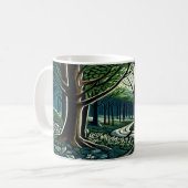 Meander Kaffeetasse (Vorderseite Links)