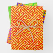 Meander, Krawatte Die und Aleppo Ägypter Geschenkpapier Set (Beispiel)