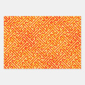 Meander, Krawatte Die und Aleppo Ägypter Geschenkpapier Set (Vorderseite)