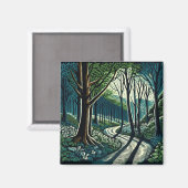 Meander Magnet (Vorderseite/Rückseite)