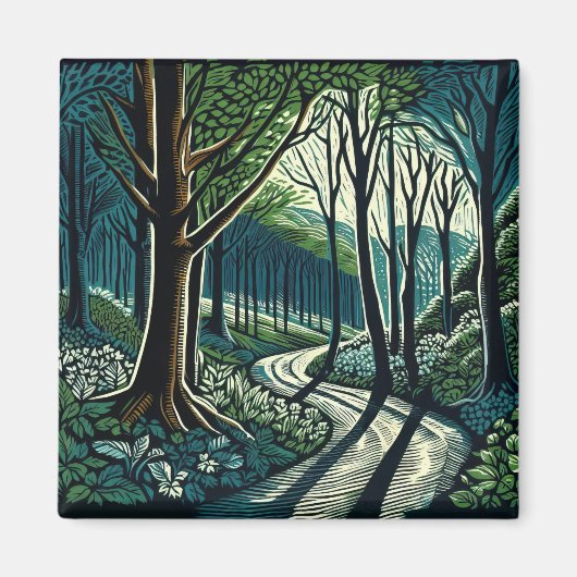 Meander Magnet (Vorne)