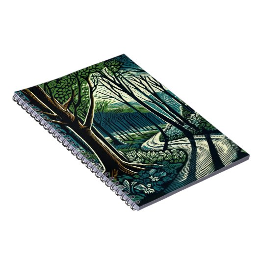 Meander Notizblock (Rechte Seite)